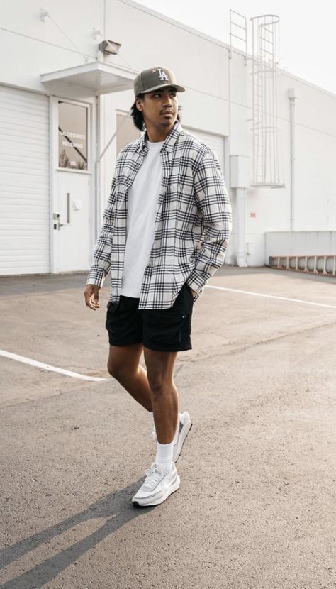 2023 Mens Casual Outfit, Mens Work Wear Construction, Big Man Streetwear, Men’s Fashion Masculine, Men 2023 Fashion Summer, Mens Summer Night Outfit, Guy Spring Outfits, Male Outfit Ideas Summer, San Diego Outfits Men