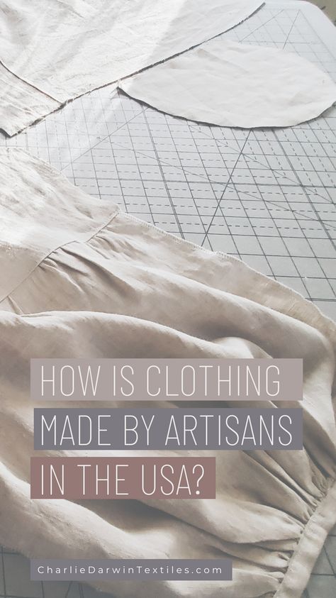 Watch the process as one textile artist designs, cuts, sews, and plant-dyes her made-to-measure clothing! Artisan Clothing, Textile Artist, Plant Dyes, Time Photo, Textile Artists, Artistic Designs, Sewing Machine, Sustainability, This Is Us