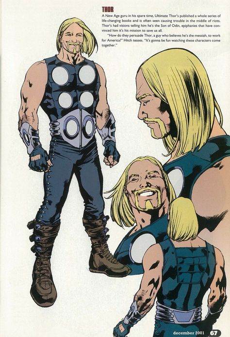 Ultimate Thor, Marvel Ultimate Universe, Thor Comic Art, The Original Avengers, Mark Millar, Marvel Character Design, Thor Comic, Valiant Comics, Ultimate Marvel