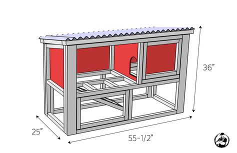 DIY Rabbit Hutch Plans - Free & Easy - Rogue Engineer Windmill Plan, Indoor Bunny, Rabbit Hutch Plans, Diy Rabbit Cage, Raising Rabbits For Meat, Diy Rabbit Hutch, Outdoor Rabbit Hutch, Meat Rabbits, Bunny Hutch