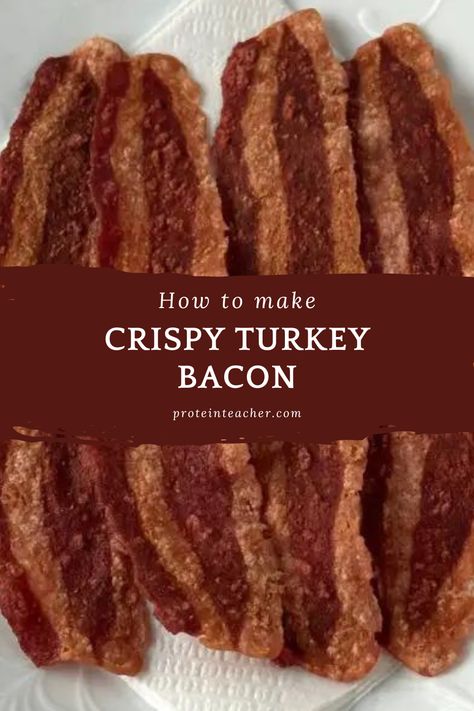 Microwaving turkey bacon is the fastest and easiest way to cook it. It comes out perfectly crispy and evenly cooked. Turkey Bacon In Microwave, How To Cook Turkey Bacon, Crispy Turkey Bacon, Bday Breakfast Ideas, Microwave Turkey Bacon, Turkey Bacon In Oven, Best Turkey Bacon, Bday Breakfast, Weekly Food Prep