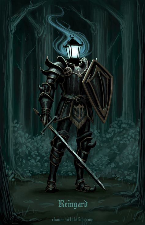 Dnd Homebrew, Magic Lantern, Knight Art, Monster Concept Art, Dungeons And Dragons Characters, Dnd Art, Dungeons And Dragons Homebrew, Suit Of Armor, Fantasy Armor