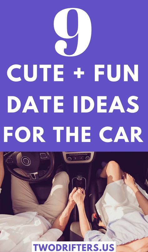 Cute Car Date Ideas, Back Of The Car Date Night, Date Ideas In Winter, Car Date Ideas, Car Romance, Budget Date Ideas, Spring Date Ideas, Car Date, Couple In Car