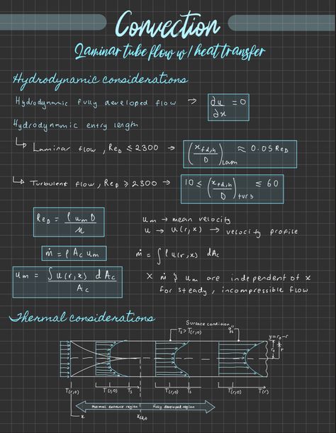 Internal convection Digital Notes, Learning Mathematics, Study Inspo, Study Tips College, Studying Inspo, Knowledge Is Power, Study Tips, Heat Transfer, Physics