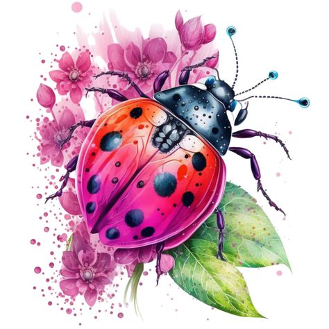 Ladybug tattoo