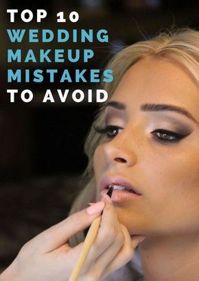 top wedding makeup mistakes Perfect Wedding Makeup, Summer Wedding Makeup, Amazing Wedding Makeup, Diy Wedding Makeup, Dramatic Wedding Makeup, Beach Wedding Makeup, Beautiful Wedding Makeup, Gorgeous Wedding Makeup, Wedding Hairstyles And Makeup