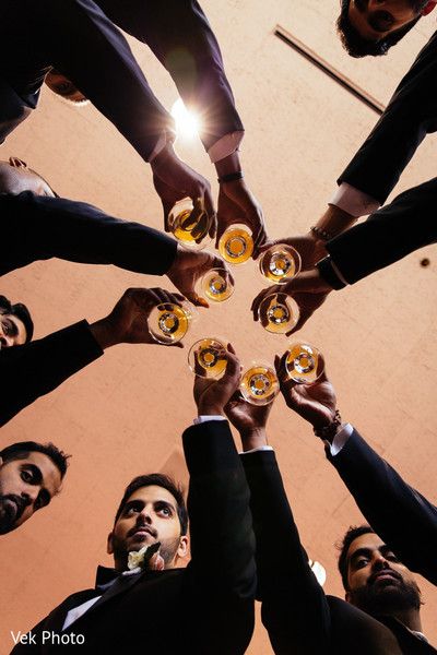 Indian groom with groomsmen http://www.maharaniweddings.com/gallery/photo/118808 Ace Hotel Wedding, Wedding Pittsburgh, Wedding Cheers, Pittsburgh Wedding Venues, Wedding Venue Locations, Urban Wedding Venue, Wedding Shot, Pittsburgh Wedding, Wedding Venue Inspiration