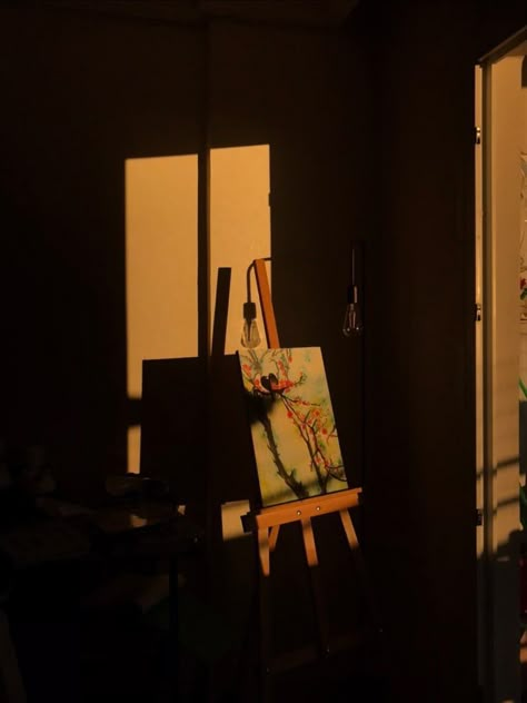 Painting Easel Aesthetic, Art Easel Aesthetic, Demure Birthday, Easel Aesthetic, Astrid Clifford, Blender Animation, Painting Aesthetic, Black And White Art Drawing, Art Easel