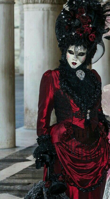 What Is Femininity, Venetian Costumes, Venice Carnivale, Masquerade Outfit, Venice Carnival Costumes, Costume Carnaval, Venice Mask, Venetian Carnival Masks, Carnival Of Venice