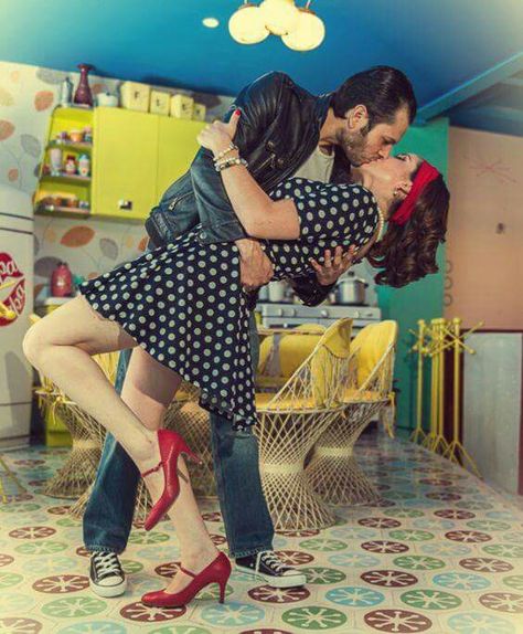 Rockabilly Photoshoot, Rockabilly Couple, Mode Rockabilly, Rockabilly Mode, Rockabilly Baby, 50s Rockabilly, Rockabilly Girl, Pin Up Photos, Pin Up Models