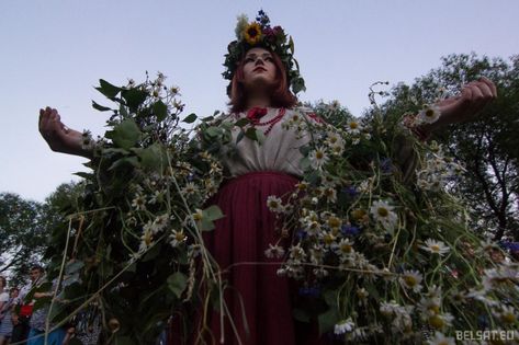 Kupala Night Aesthetic, Polish Paganism, Midsummer Ritual, Baba Jaga, Slavic Folklore, Russian Culture, Forest Spirit, Film Inspiration, Season Of The Witch