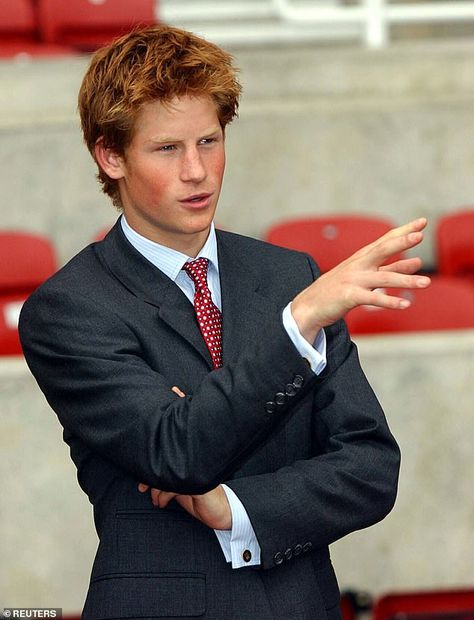 Prince Harry Young, Princ Harry, Prince Harry Photos, Pictures Of Prince, Prins Harry, Principe William, Pear Salad, Prinz Harry, Prince Henry