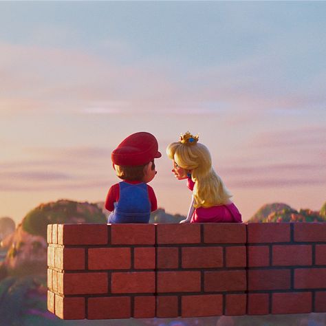 Princess Peach And Mario, Mario X Peach, Super Mario Peach, Mario And Peach, Nintendo Mario Bros, The Super Mario Bros Movie, Super Mario Bros Games, Super Mario Bros Movie, Mario And Princess Peach