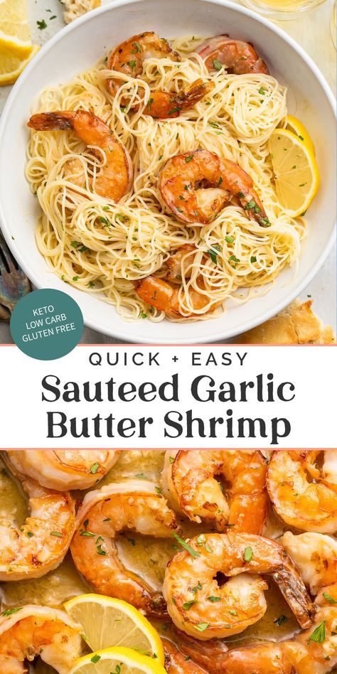 How To Sauté Shrimp, Sautés Shrimp, Garlic Butter Sauteed Shrimp, Shrimp In Butter Sauce, Shrimp Scampi Frozen Shrimp, Shrimp In Garlic Butter Sauce, Sauteed Shrimp Easy, Pre Cooked Shrimp Recipes Easy, Sautéed Shrimp Recipes