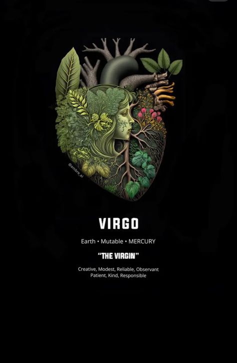 Dark Virgo Art, Virgo Aesthetic Wallpaper Black, Virgo Zodiac Art, Virgo Poster, Virgo Aesthetic Art, Virgo Wallpaper, Virgo Aesthetic, Zodiac Virgo Art, Virgo Art