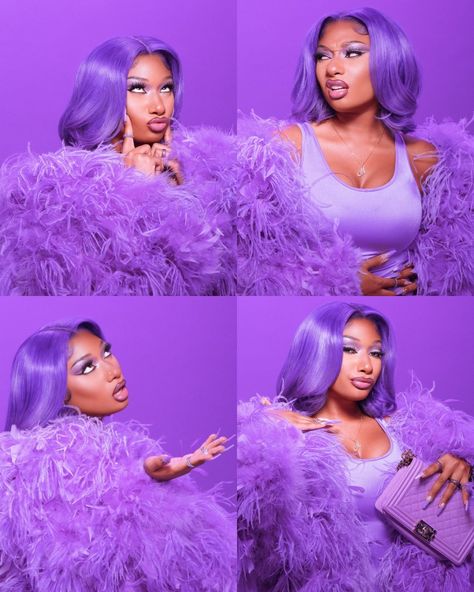 Black Barbie Aesthetic, Black Celebrity News, Hair Bundle Deals, Thee Stallion, Glam Photoshoot, Cool Makeup Looks, Photoshoot Themes, Human Hair Bundles, Human Virgin Hair