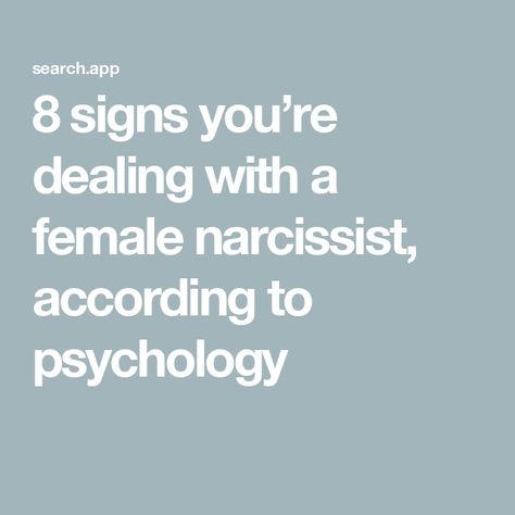 8 signs you’re dealing with a female narcissist, according to psychology Covert Narcissistic Female, Female Narcissistic Behavior, Narcissistic Female, Covert Narcissistic, Signs Of Narcissism, Student Journal, Sense Of Entitlement, Book Editing, Lack Of Empathy