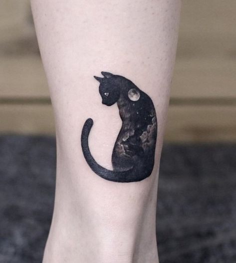 100+ Examples of Cute Cat Tattoo | Art and Design Black Cat Tattoo, Cheshire Cat Tattoo, Kitty Tattoos, Cute Cat Tattoo, Tato Henna, Fan Tattoo, Black Cat Tattoos, Witch Tattoo, Cat Tattoo Designs