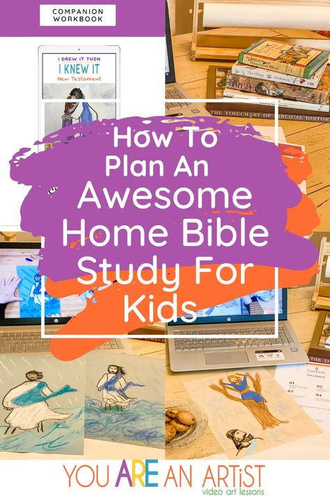 Bible Study Activities For Kids, Home Bible Study, Bible Study Activities, Family Bible Study, Sabbath School, Family Bible, Homeschool Lesson Plans, Homeschool Projects, Homeschool Books