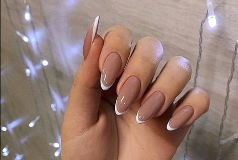 Nails Ideas French, French Toe Nails, Nails Ballerina, City Nails, Fun Nail Colors, Subtle Nails, Nails Arts, Minimal Nails, Wedding Nails Design