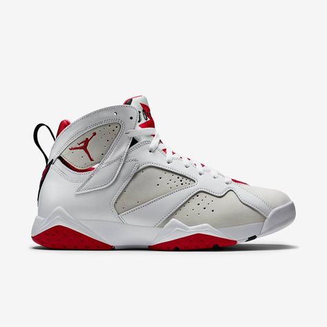 RESTOCK. Nike AJ7 Hare. Direct Link > http://bit.ly/1IH9KWr Jordan Model, Jordan 7, True Red, Clean Shoes, Light Red, Air Jordan Sneaker, Air Jordan, Tourmaline, High Top Sneakers