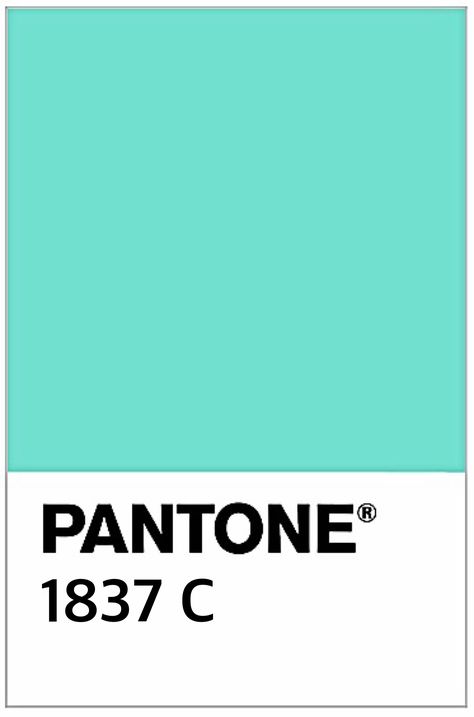 Tiffany Blue . . .  Pantone 1837 | Tiffany & Co. Tiffany Blue Background, Blue Logo Design, Blue Pantone, Pantone Swatches, Tiffany Blue Color, Tiffany Green, Bedroom Color Combination, Candy Paint, Slytherin Pride