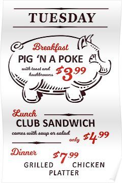 Pig Poster, Pig Signs, Pig Puns, Pig Restaurant, Grilled Platter, John Winchester Journal, Pig Memes Hilarious, Club Sandwich, Grilled Chicken