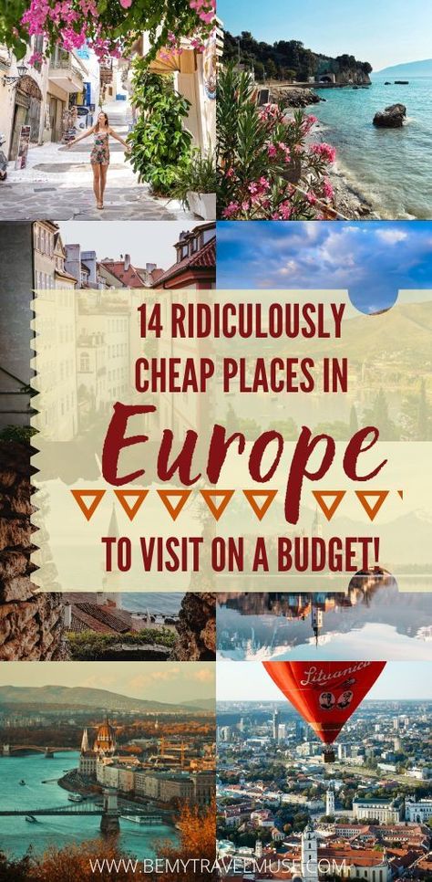 The Top 14 Cheapest European Countries to Visit - Be My Travel Muse Travel Poland, European Holiday, All European Countries, Visit Poland, Budget Plan, Countries To Visit, Places In Europe, Small Budget, My Travel