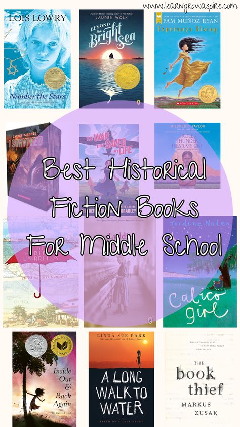 historic books for teens, historic books of kids, historic books for elementary kids, historical fiction books for middle school, historical fiction Historical Fiction Books For Kids, Books For Middle School, Fiction Books For Kids, Number The Stars, Best Historical Fiction Books, Middle School Books, Best Historical Fiction, 5th Grade Social Studies, Build Resilience