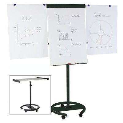 Mastervision Gold Ultra Magnetic Mobile Whiteboard, 7' H x 2' W Shared Workspace, Mobile Whiteboard, Metal Easel, Future Office, Wood Easel, Magnetic Chalkboard, Wooden Easel, Dream Office, Glass Board