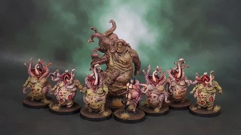 The Others: 7 Sins – Gluttony Faction Completed! Also – Nurgle’s Children 2019 #20: Proxy Plaguebearers of Nurgle | Azazel's Bitz Box. Nurgle Fantasy Art, Nurgle Demon Prince, Plaguebearers Of Nurgle, Nurgle Paint Scheme, Maggotkin Of Nurgle, Necromunda Gangs, 7 Sins, Blood Bowl, Will Smith