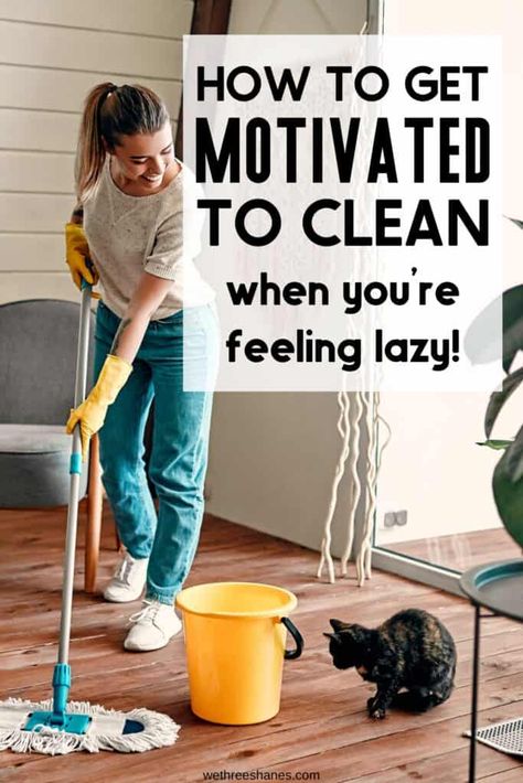 How to get Motivated to Clean & Declutter Your House Motivation To Clean House, Getting Motivated To Clean, How To Find Motivation To Clean, How To Get Motivated To Clean House, Keeping House Clean With Dogs, Household Routines, How To Keep A Clean House With Pets, How To Get Motivated, Start Cleaning