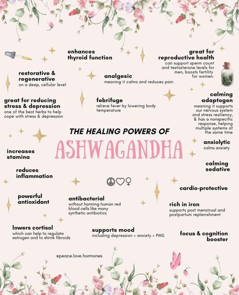 Fibroid Healing, Cortisol Diet, Benefits Of Ashwagandha, Oils For Sinus, Oregano Essential Oil, High Cortisol, Medical Herbs, Healthy Hormones, Fulvic Acid