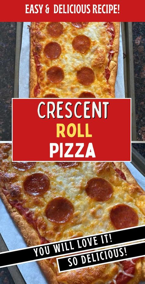 Learn+the+simple+steps+to+create+a+mouthwatering+crescent+roll+pizza.+Perfect+for+any+occasion,+this+quick+recipe+will+have+everyone+asking+for+more. Croissant Roll Pizza, Pizza On Crescent Roll Dough, Pillsbury Crescent Recipes Pizza, Pizza Recipes With Crescent Rolls, Pizza Made With Crescent Rolls, Crescent Dough Pizza, Crescent Roll Pizza Crust, Crescent Dough Sheet Pizza, Crescent Pizza Dough Recipes