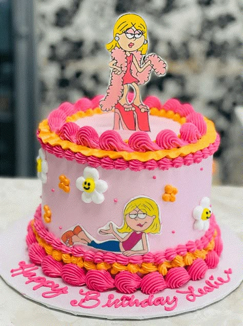 Lizzie Mcguire Birthday, Farm Baby Shower, Buttercream Cake Decorating, Cake Designs Images, Eat Pretty, Thirty Birthday, Birthday Party Theme Decorations, Cute Baking, Birthday Cake Ideas