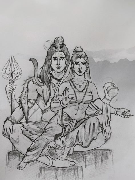 ✏️ : @abbykelvin_ . . Reference : @adityachariofficial . . #sketch #art #drawing #artwork #artistsoninstagram #sketching #instaart #artoftheday #drawings #pencil #pencildrawing #arte #sketches #love #creative #shiv #shivparvati ##rudra #parvati subhankar #trilokinath #shankar #shambhu #hara #trilochan #bholenath #mahesh Shiv Parvati Sketch Pencil Easy, Shivparvati Drawing, Shiv Shakti Sketch, Shiv Drawings Sketches, Shiv Parvati Drawing Sketch, Shiv Shakti Drawing, Ardhnarishwar Sketch, Shiv Drawings, Shiv And Parvati Drawing