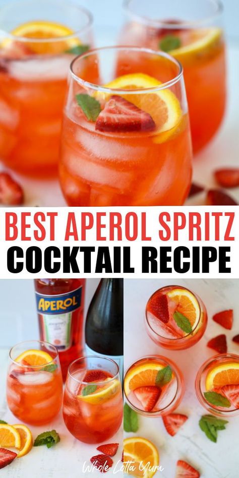 Italian Drinks Alcohol, Aperol Spritz For A Crowd, April Spritz, Aperol Drinks Cocktail Recipes, Aperol Spritz Pitcher Recipe, Aperol Cocktail Recipes, Big Batch Aperol Spritz, Aeporal Spritz Bar, Batch Aperol Spritz