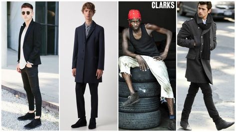 Black Desert Boots Black Desert Boots Men Outfit, Clarks Desert Boot Outfit Men, Clarks Desert Boot Outfit, Desert Boots Men Outfit, Desert Boot Outfit, Desert Boots Outfit, Desert Outfit, Boots Outfit Ideas, Black Clarks