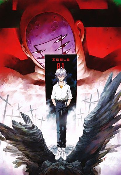 Kaworu Nagisa (a.k.a. Best character) Yoshiyuki Sadamoto, Evangelion Kaworu, Hideaki Anno, Kaworu Nagisa, Neon Evangelion, Magazine Collage, Manga Books, Genesis Evangelion, Neon Genesis