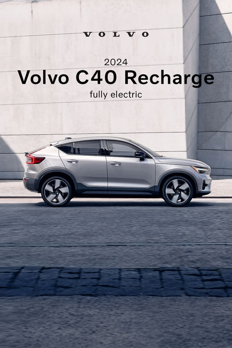 Volvo C40 Recharge, Volvo C40, Dog Breeds That Dont Shed, Volvo Cars, Mopeds, Cafe Interior Design, Intelligent Design, Sedans, Travel Trailers