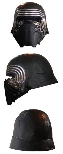 Kylo Ren Helmet, Kylo Ren Costumes, Kylo Ren Cosplay, Cosplay Design, Star Wars Helmet, Helmet Concept, Warrior Helmet, Star Wars Concept Art, Star Wars 2