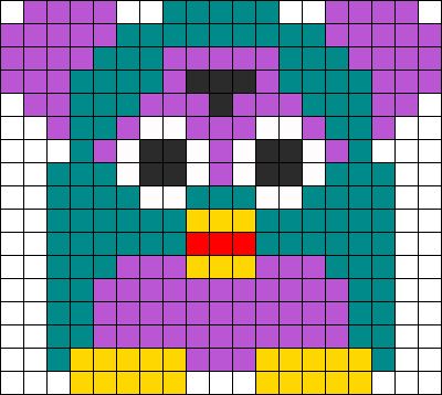 Furby template Furby Perler, Kandi Cuffs, Hamma Beads Ideas, Easy Perler Bead Patterns, Fuse Bead Patterns, Pony Bead Patterns, 8bit Art, Perler Bead Templates, Diy Perler Bead Crafts