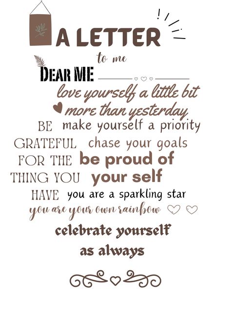 a letter to me .,.,.,.,.,.,.., a heart felt letter to myself ❤️ Love Letter For Self, Letter To Future Self Journal Page, Self Love Letter To Myself, Letter For Future Me, Birthday Letter To Myself, Dear Me Letter To Myself, Love Letter To Self, Myself Notes, Letters To Yourself