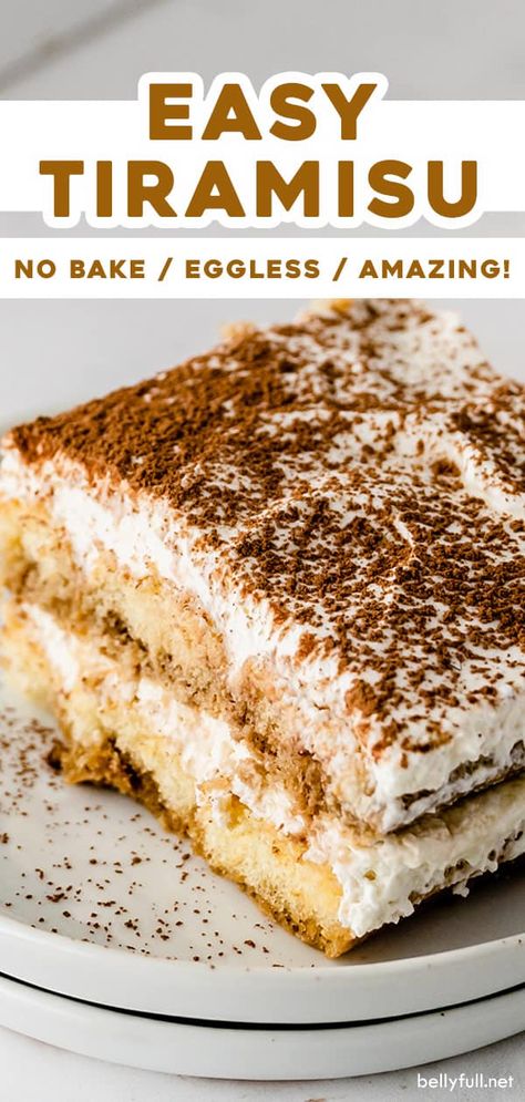 Decorated Cookies Wedding, Tiramisu Recipe Without Eggs, Eggless Tiramisu Recipe, Wedding Cake Recipes, Cake Recipes Chocolate, Italian Desserts Easy, Tiramisu Cake Recipe, Easy Tiramisu, Easy Tiramisu Recipe