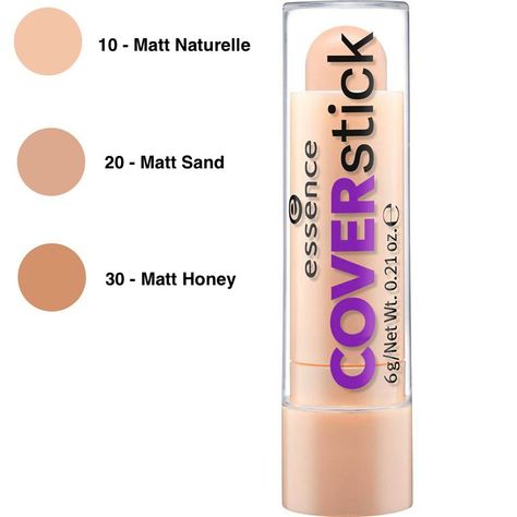 Best Essence Products, Essence Concealer, Essence Products, Stick Concealer, Drugstore Concealer, Football Clothes, Honey Brand, Essence Makeup, Concealer Shades