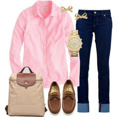 .. Preppy Casual, Preppy Girl, Fashion Mode, Preppy Outfits, Look Chic, Preppy Style, Outfits For Teens, Outfits Casuales, Under Armour