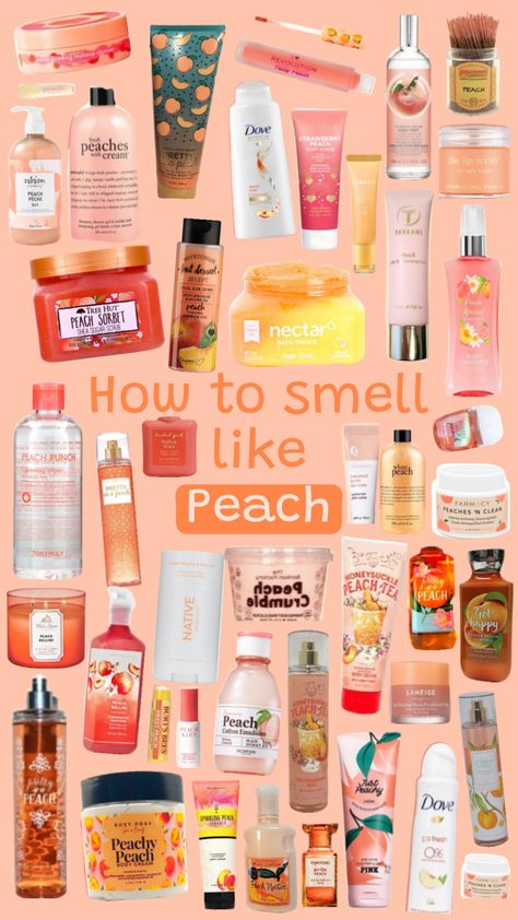 #peachaesthetic #peach #howtosmelllikepeach #peaches #peachyvibes #peachy Peach Aesthetic, Shower Skin Care, Body Smells, Perfect Skin Care Routine, Body Hacks, Bath And Body Care, Body Care Routine, Body Skin Care Routine, Diy Skin