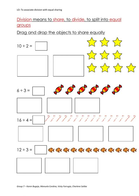 Simple Division Worksheets For Grade 2, Easy Division Worksheets, Division Worksheets 1st Grade, Division Activity For Grade 2, Division Worksheets For Grade 2, Third Grade Homework, Division For Kids, Simple Division, Math Division Worksheets