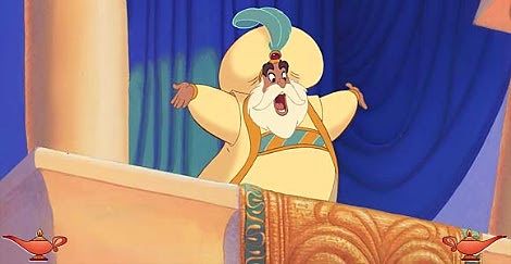 sultan! Disney Movie Challenge, Aladdin Sultan, Sultan Aladdin, Character Alphabet, Jafar Aladdin, The Return Of Jafar, Aladdin Live Action, Stephen Silver, Disney Faces