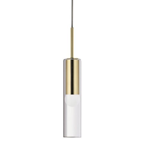 Willa Arlo Interiors Palmer 1 Light Incandescent Pendant & Reviews | Wayfair Edison Pendant Light, Contemporary Kitchen Island, Modern Contemporary Kitchen, Mini Pendant Lights, Modern Pendant, Aged Brass, Mini Pendant, Ceiling Fixtures, Home Lighting